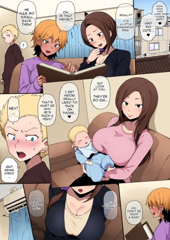 [Terasu MC] Stolen Mother's Breasts [English] [Colorized] [Decensored] cover