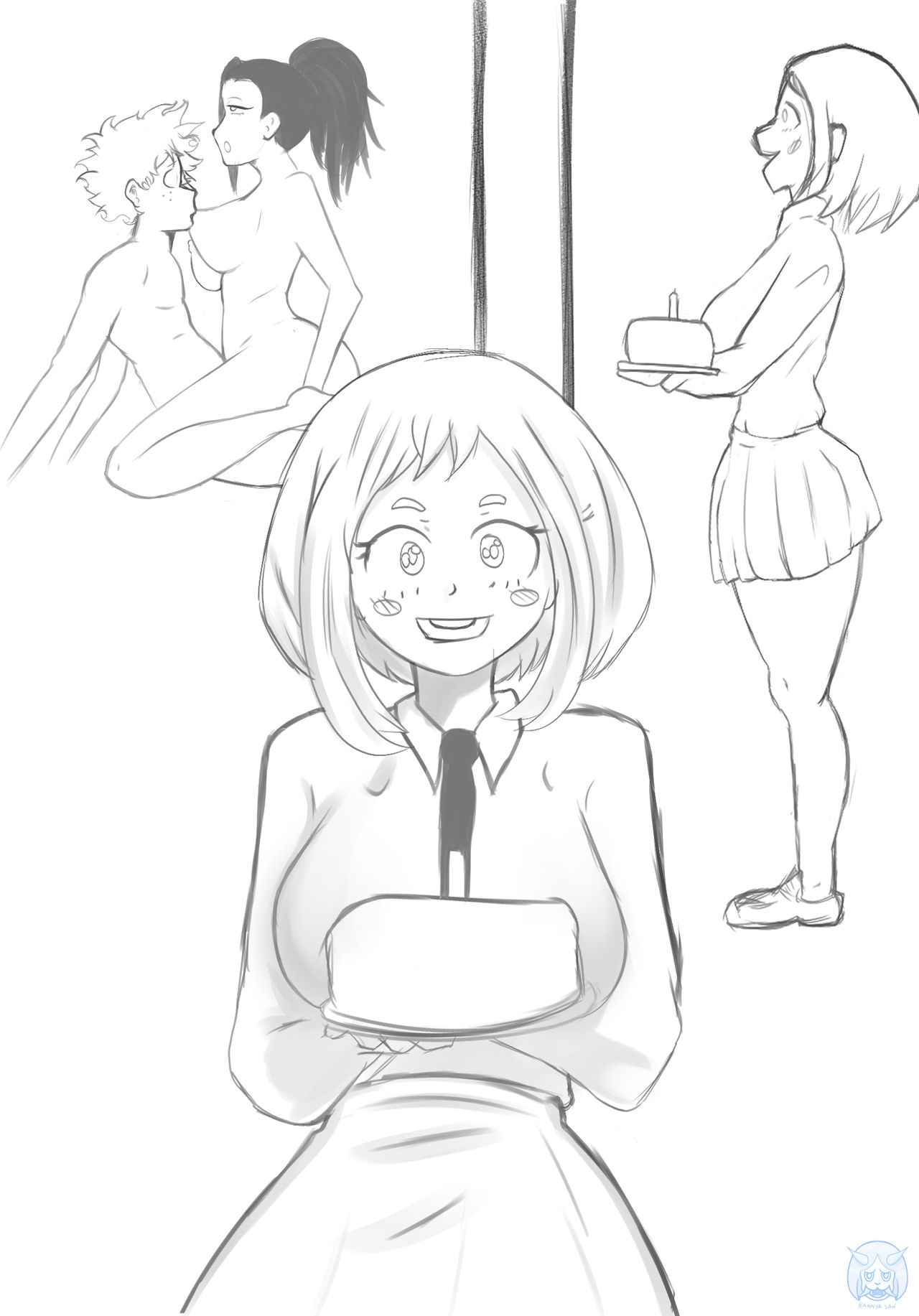 Deku's birthday page 6 full