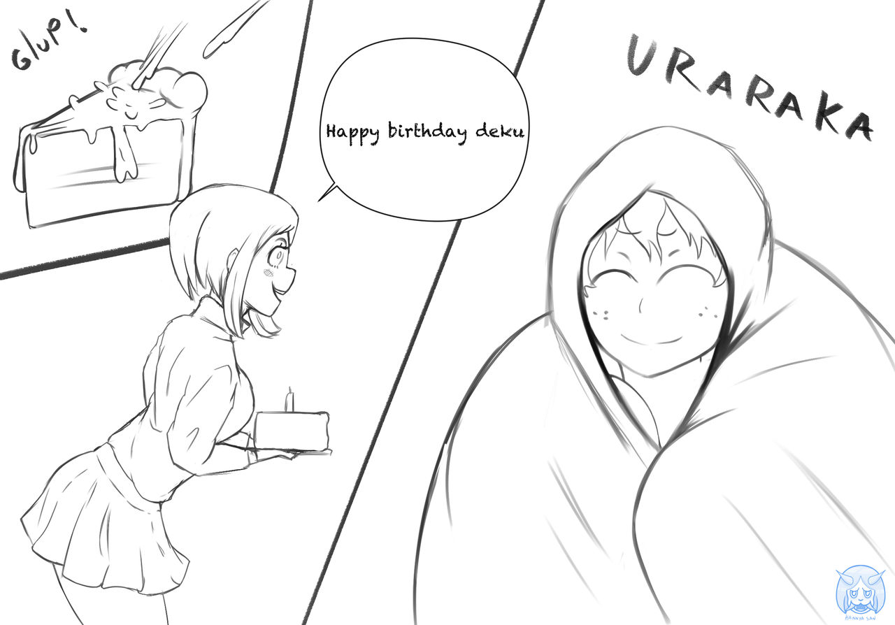 Deku's birthday page 8 full