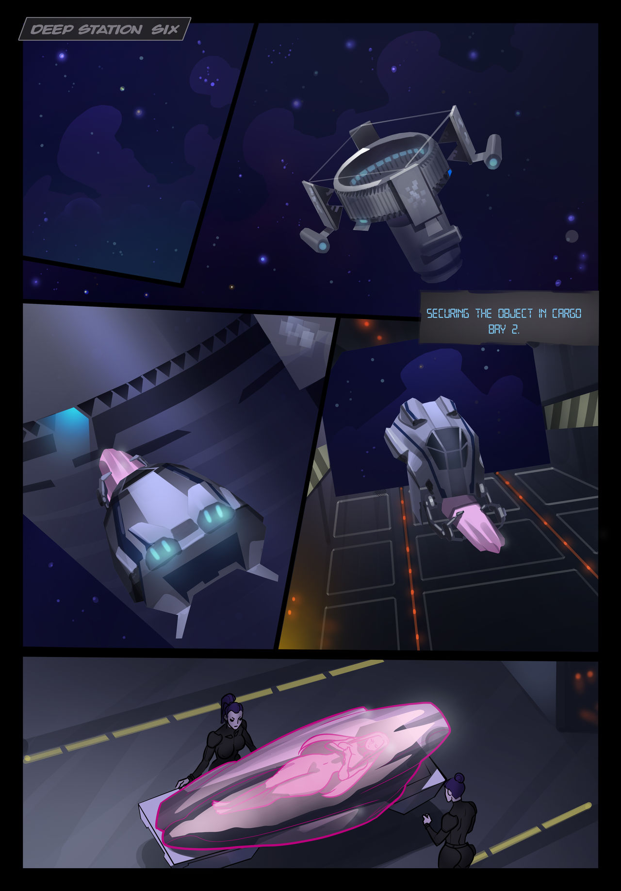 Deep Station Six page 1 full
