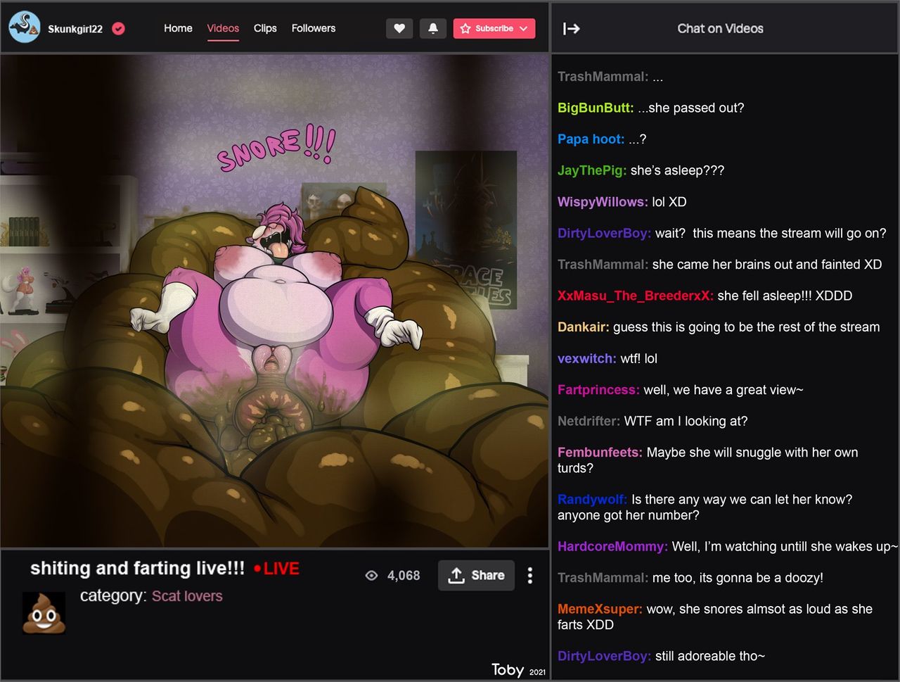 Clara's Livestream page 11 full