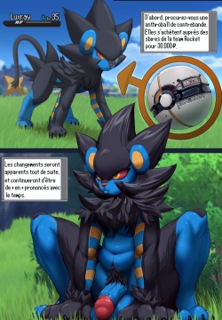 Luxray's Anthroball Training