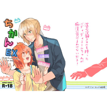 (SUPER26) [Alpaca Bokujou (Meeko)] Chikan EX (Fate/Grand Order) [Sample] cover