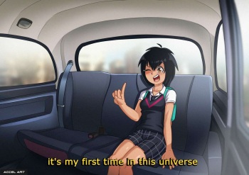 [Accel Art] Penny Parker - Waifu Taxi cover