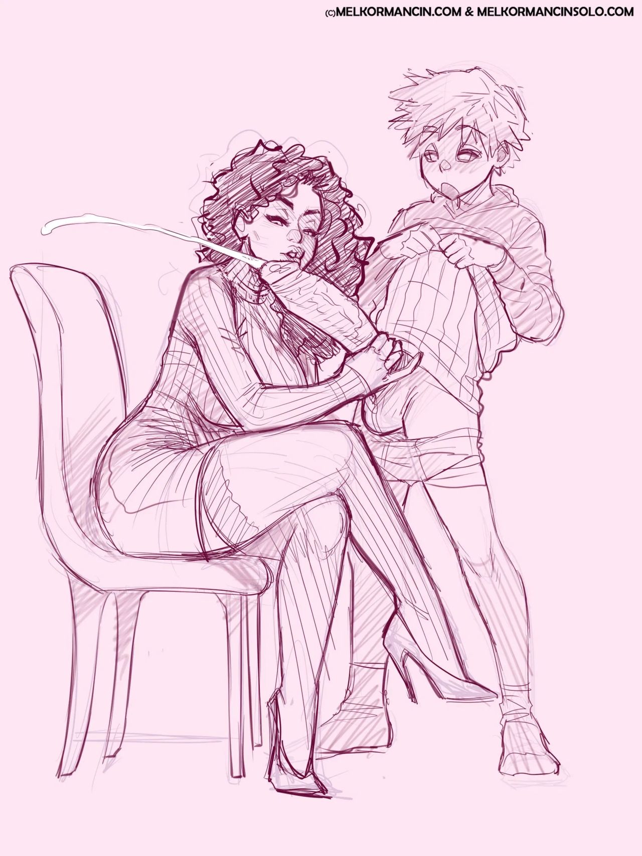 Artwork,Sketches, and Pinups  - 6 page 7 full