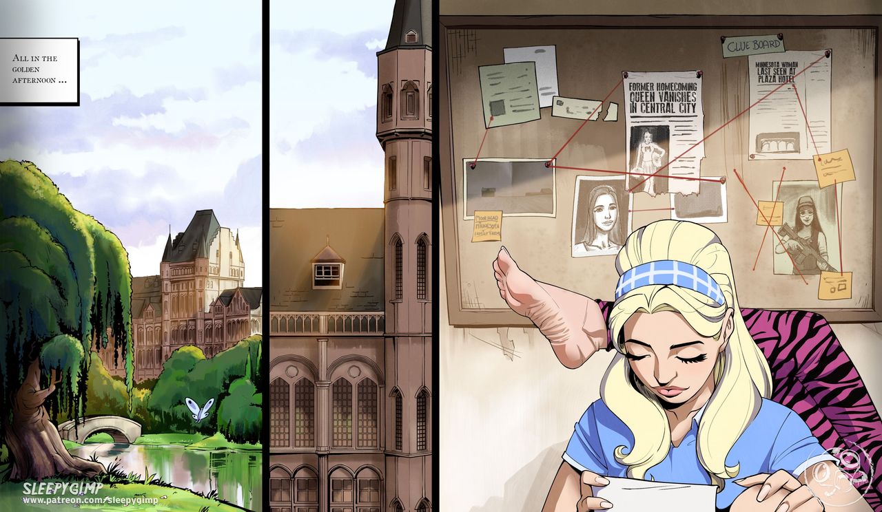 Sleepygimp - Through the Looking Glass  - english page 1 full