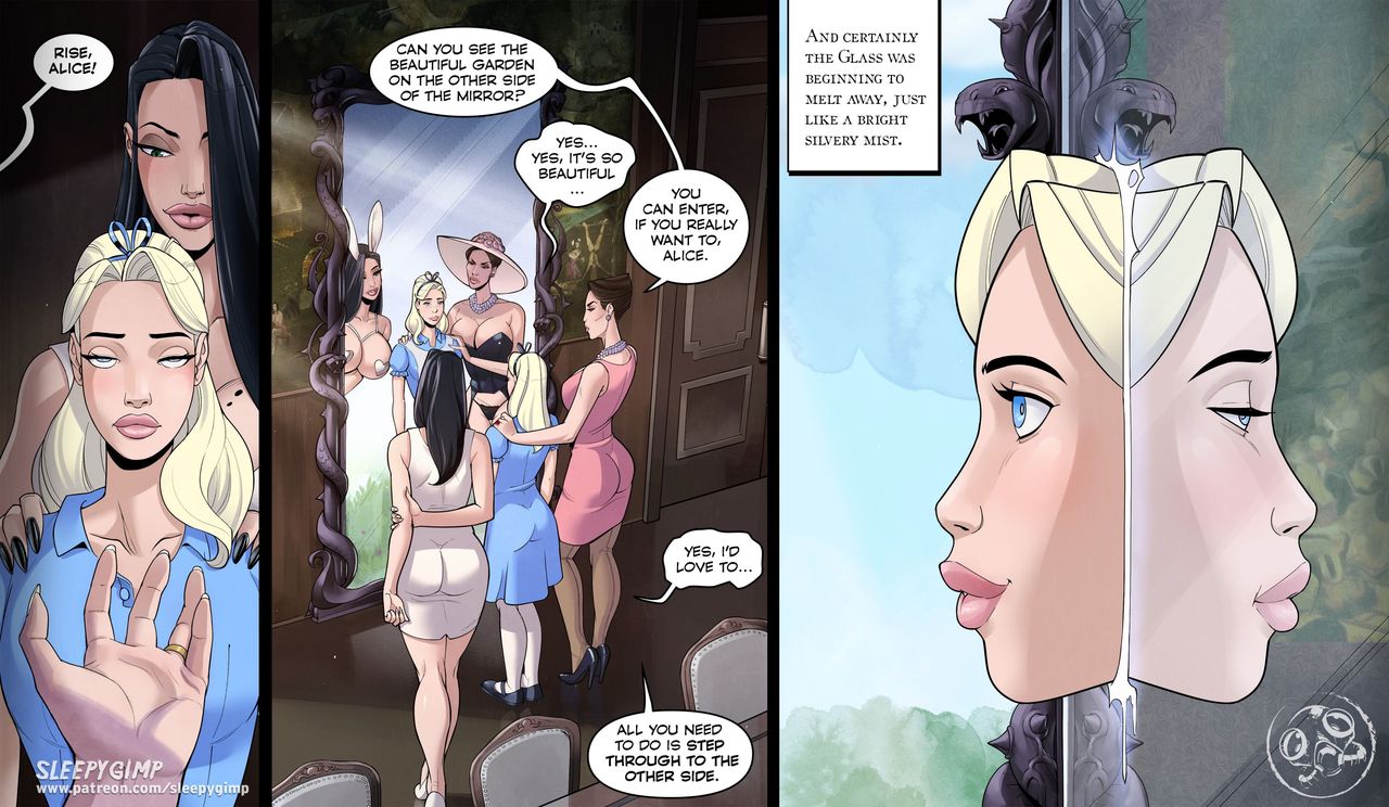 Sleepygimp - Through the Looking Glass  - english page 12 full