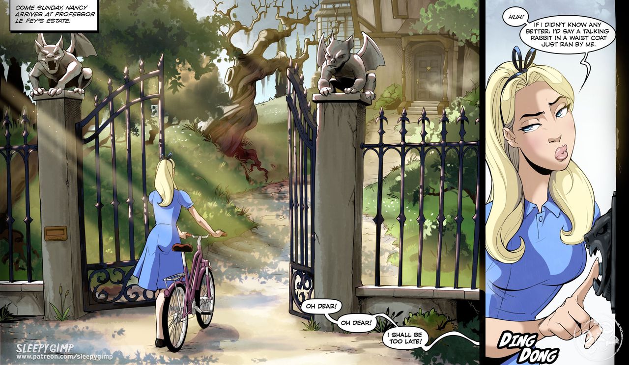 Sleepygimp - Through the Looking Glass  - english page 3 full