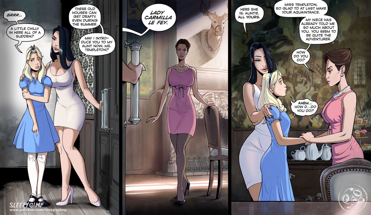 Sleepygimp - Through the Looking Glass  - english page 5 full