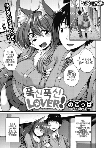 [Nokoppa] Mofumofu Lover! | 푹신푹신 LOVER! (COMIC GAIRA Vol. 06) [Korean] [LWND] cover