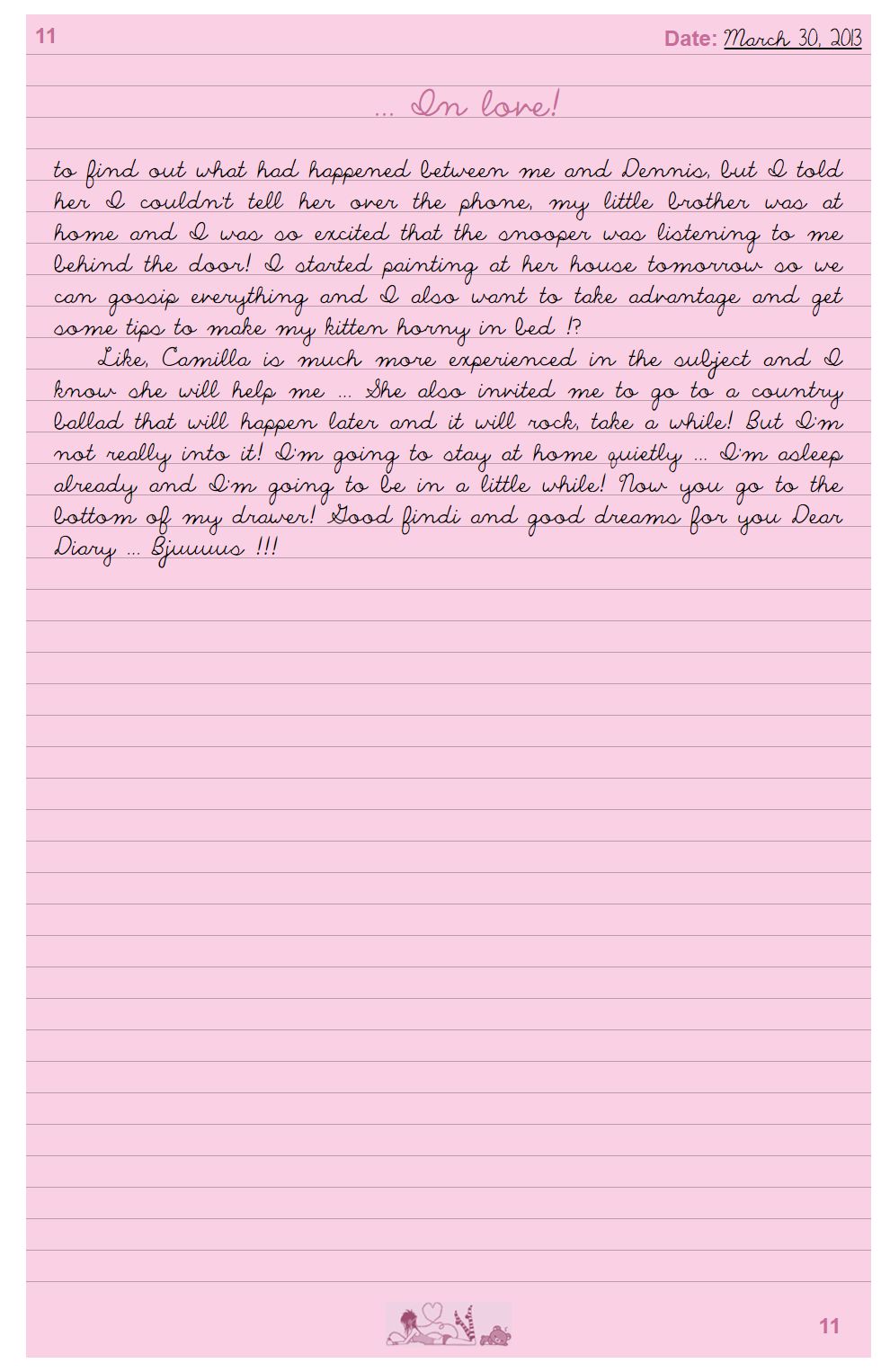 Leticia's Diary  - english page 12 full