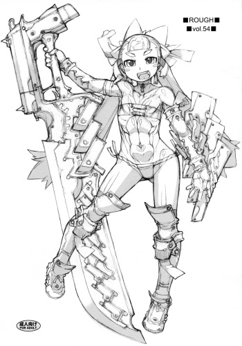 [Nekoya Kaigetsudou (T.K-1)] ROUGH vol.54 cover