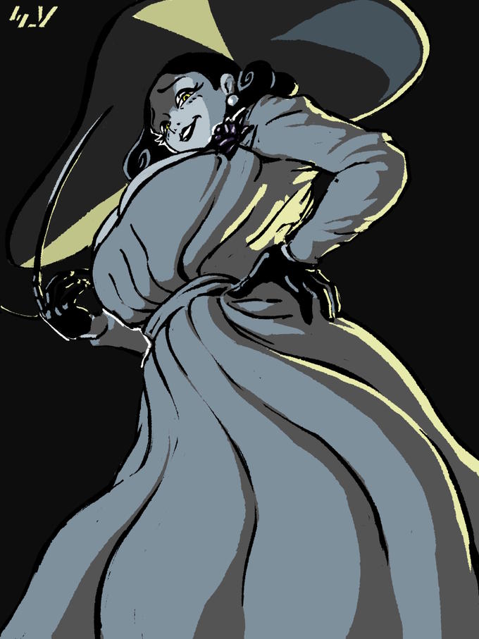 Lady Dimitrescu  - extended + animations page 11 full
