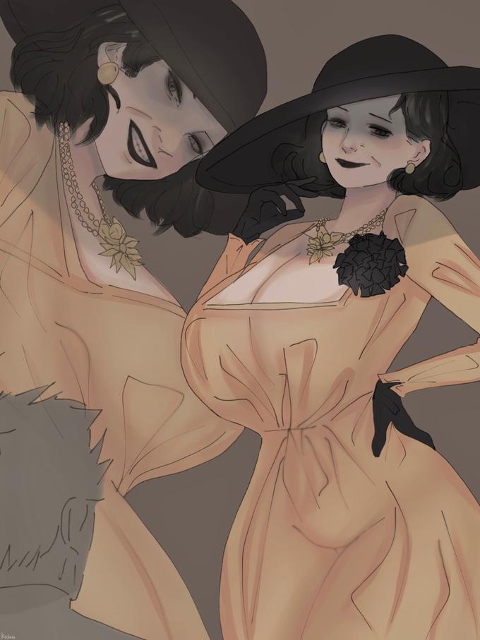 Lady Dimitrescu  - extended + animations page 8 full