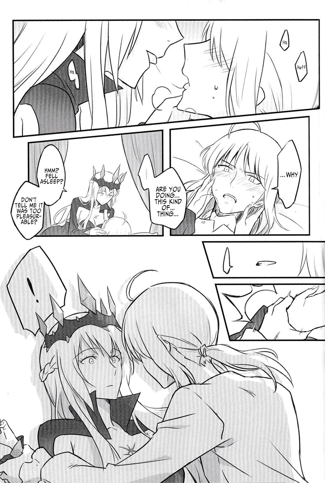 Fate Fanbook #1 Artoria x Morgan page 8 full