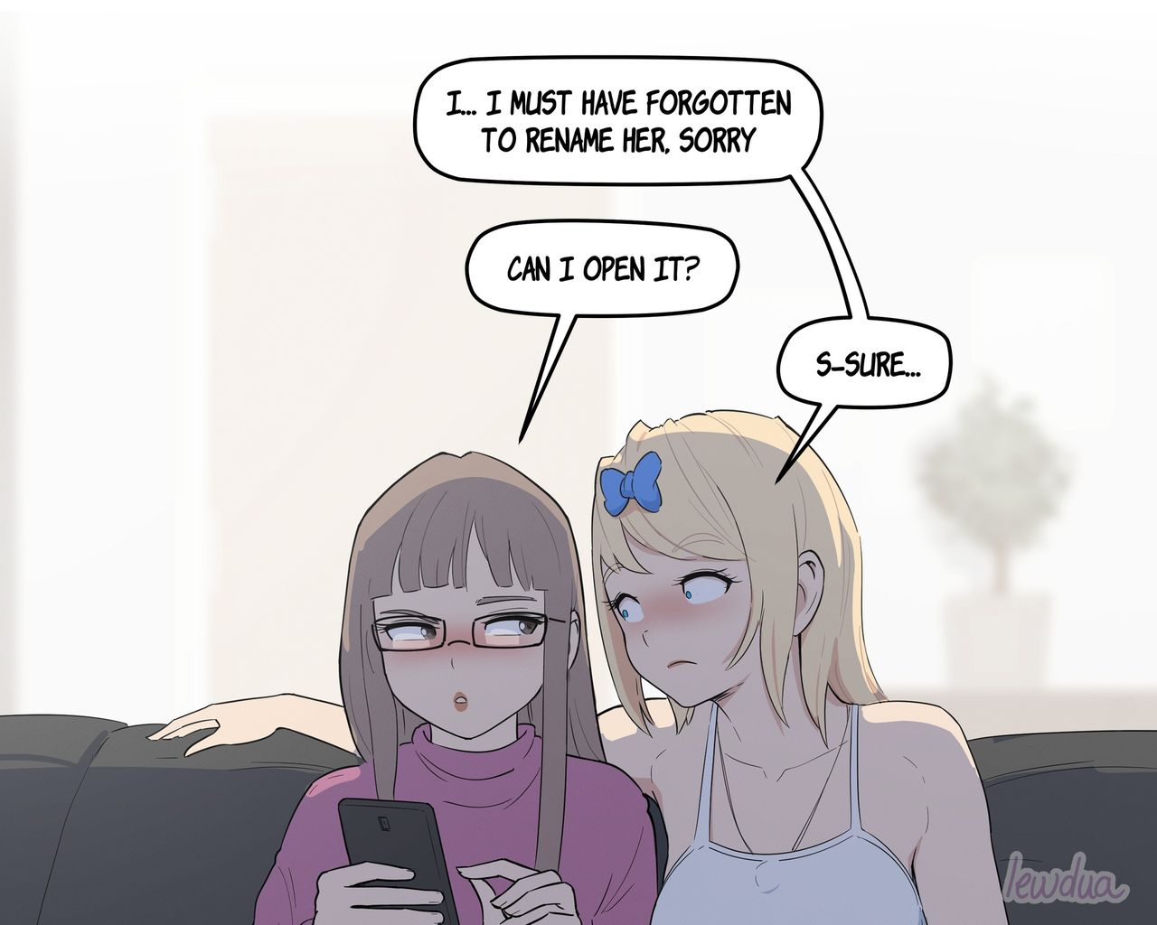 Nessie the Futanari Artist - Karen and Nessie page 11 full