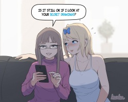 Nessie the Futanari Artist - Karen and Nessie