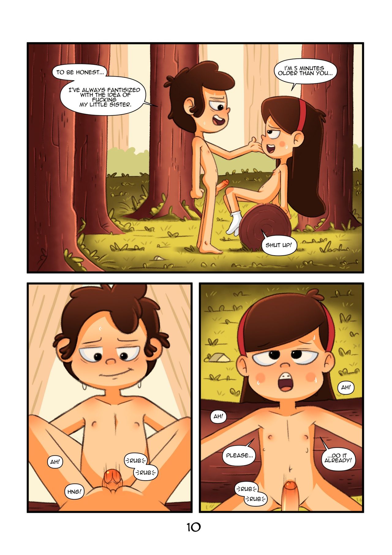 Gravity Falls – Secret Of The Woods  - english page 11 full