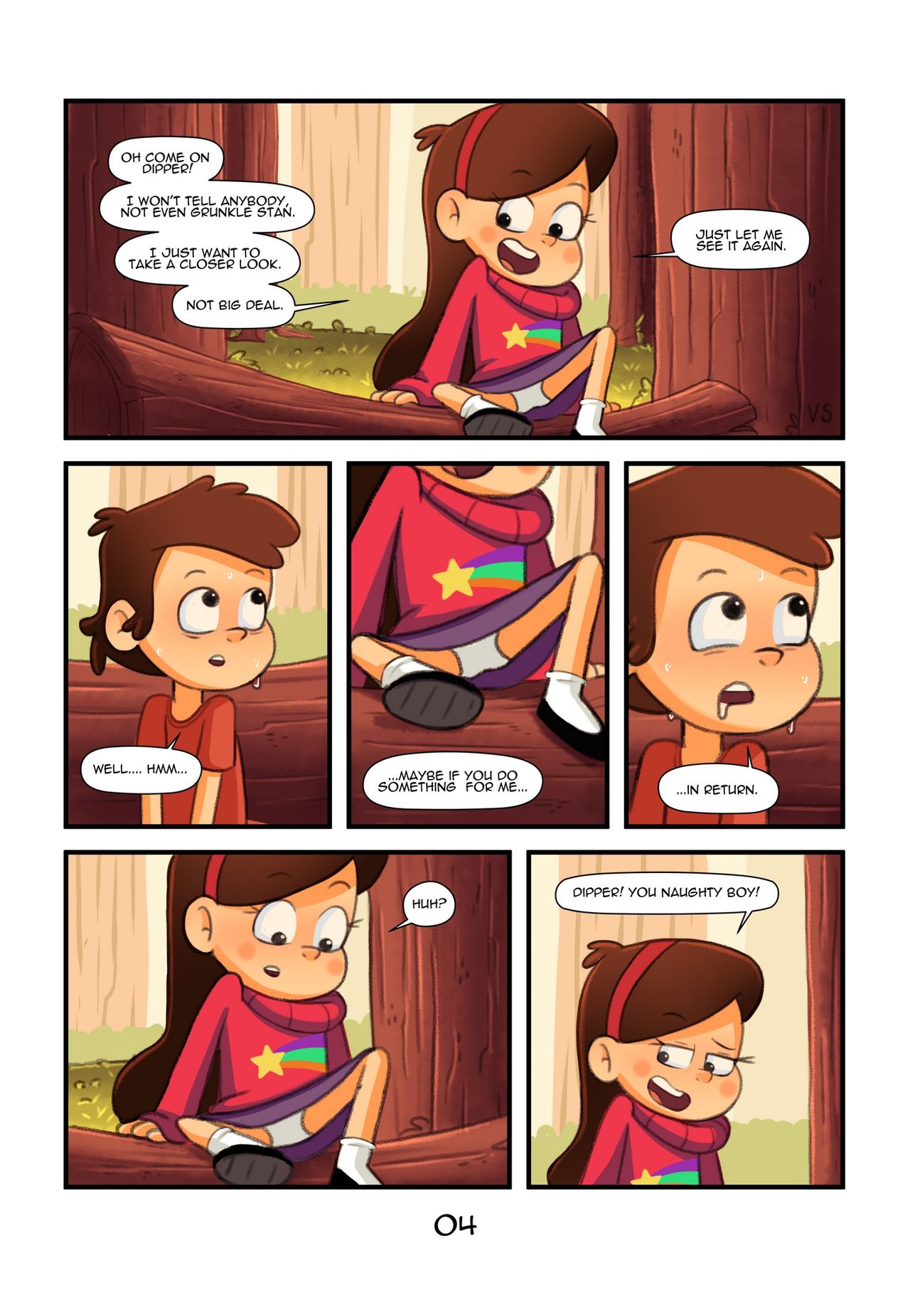 Gravity Falls – Secret Of The Woods  - english page 5 full
