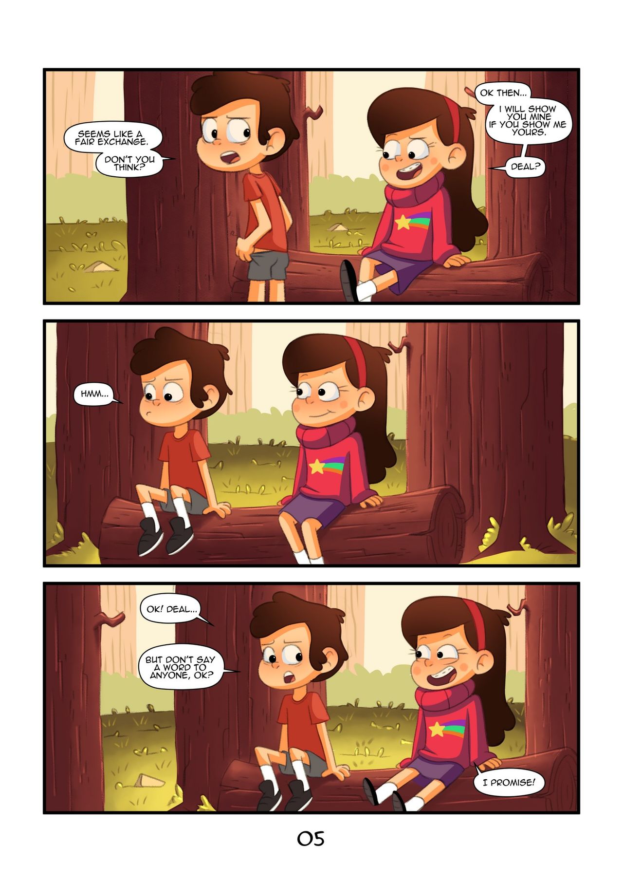 Gravity Falls – Secret Of The Woods  - english page 6 full
