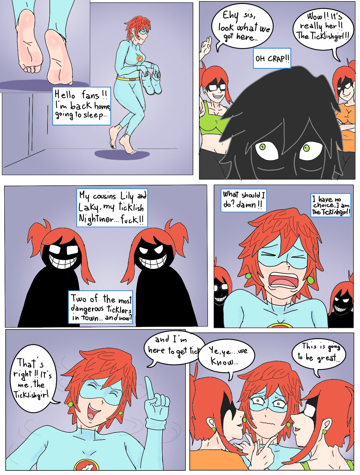 The Ticklishgirl #3 page 3 full