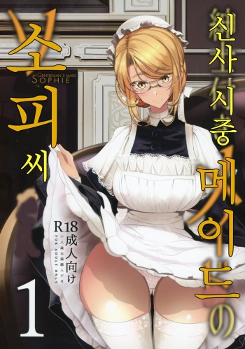 (COMITIA124) [Metro Notes (Tsumetoro)] Shinshi Tsuki Maid no Sophie-san 1 | 신사 시중 메이드 소피 씨 1 [Korean] cover