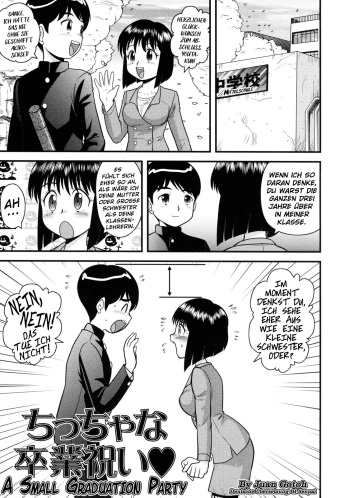 [Gotoh Juan] Chiccha na Sotsugyou Iwai | A Small Graduation Party (Doutei Hakusho) [German] [H-Senpai] [Decensored] cover