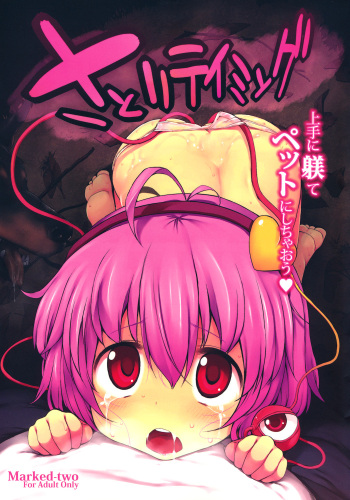 (Reitaisai 8) [Marked-two (Maa-kun)] Satori Taming (Touhou Project) [English] [xinsu] cover