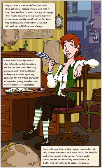 [Tailsteak] The Travels of Fiona Gulliver cover