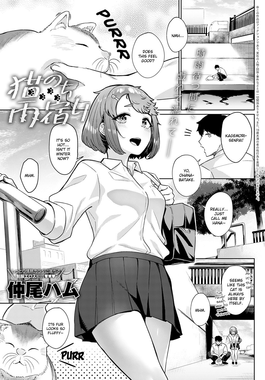 Neko nochi Amayadori page 1 full