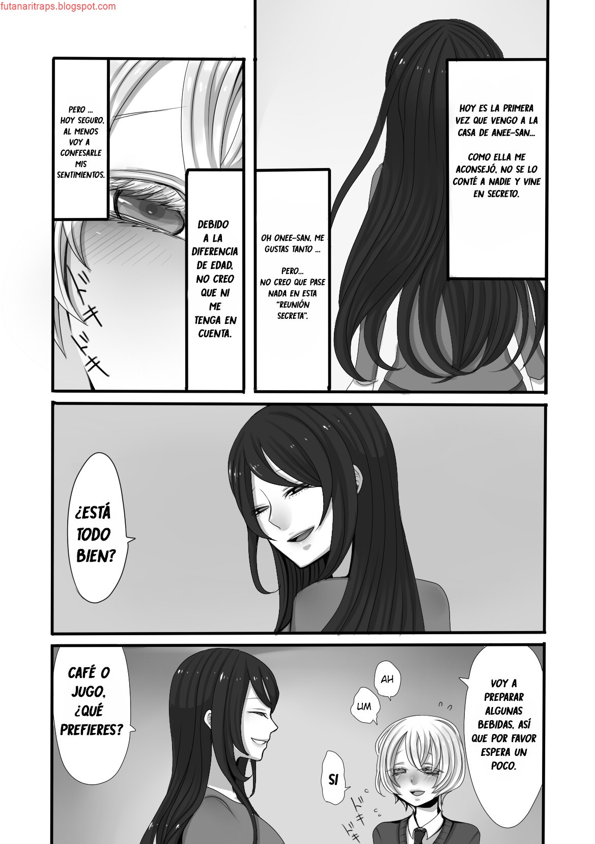 Futanari Onee-san to Shota page 4 full