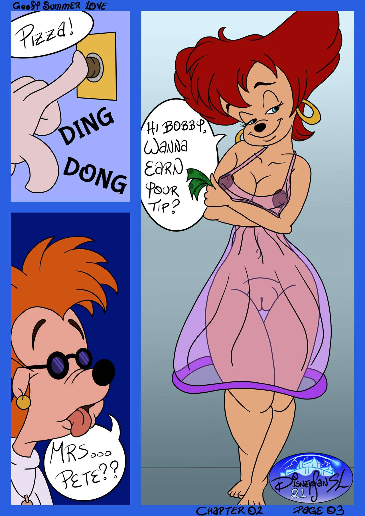 #GoofySummerLove Chapter 02 - Home Alone page 7 full
