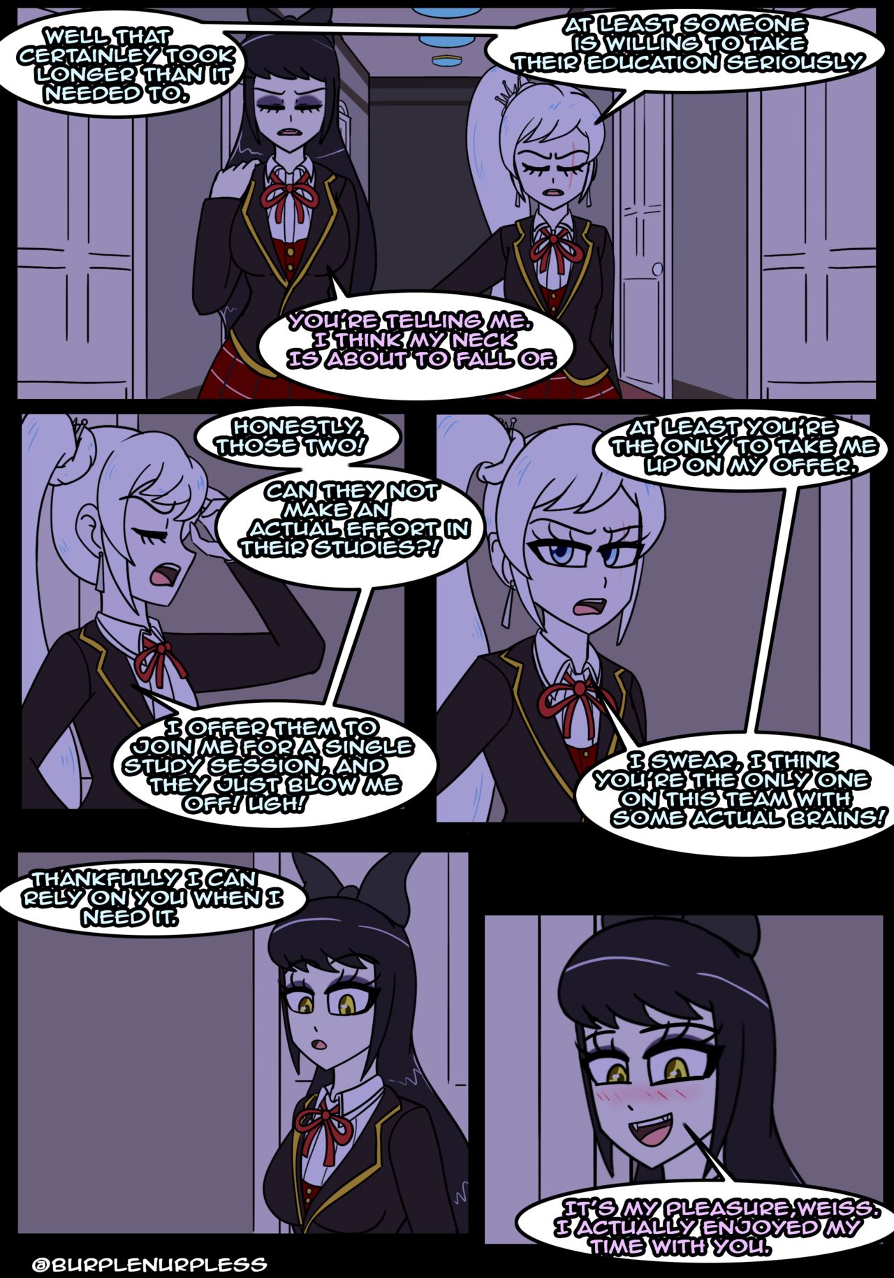 RWBY Enabler: Chapter Monocrhome page 1 full