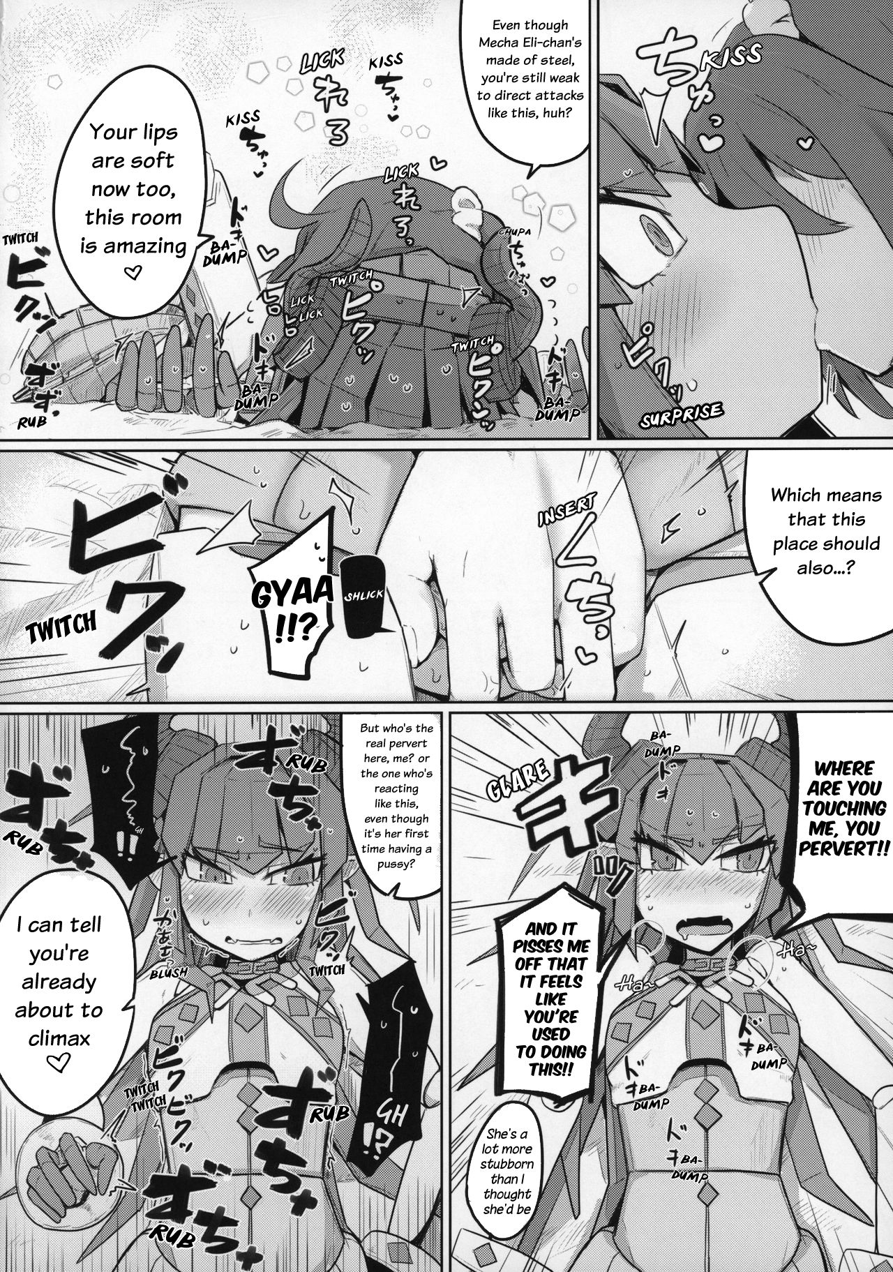 Koisuru Mecha Eli-chan to Josou Master | Lovestruck Mecha Eli-chan and Her Cross-dressing Master page 11 full