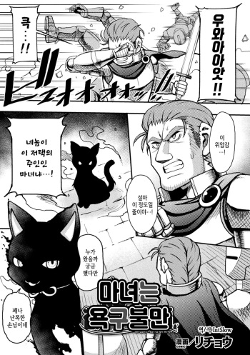 [Rityou] Majo wa Yokkyuu Fuman | 마녀는 욕구불만 (2D Comic Magazine Mesugaki Henshin Heroine Seisai Wakarase-bou ni wa Katemasen deshita! Vol. 2) [Korean] [Digital] cover