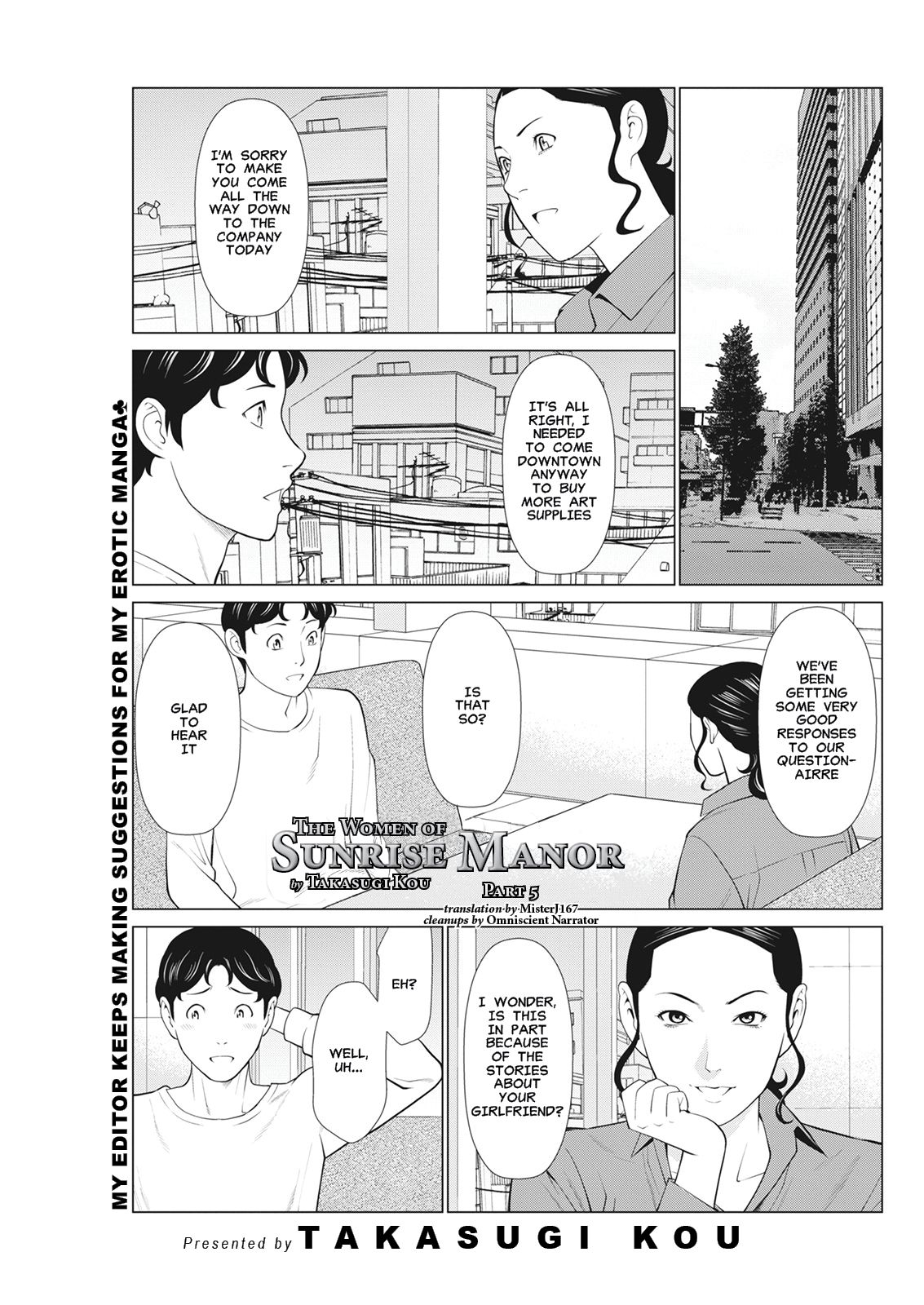 Hinodesou no Onna-tachi | Women of Sunrise Manor Ch. 5 page 1 full
