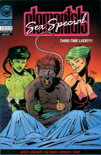 Elementals Sex Special #3 cover