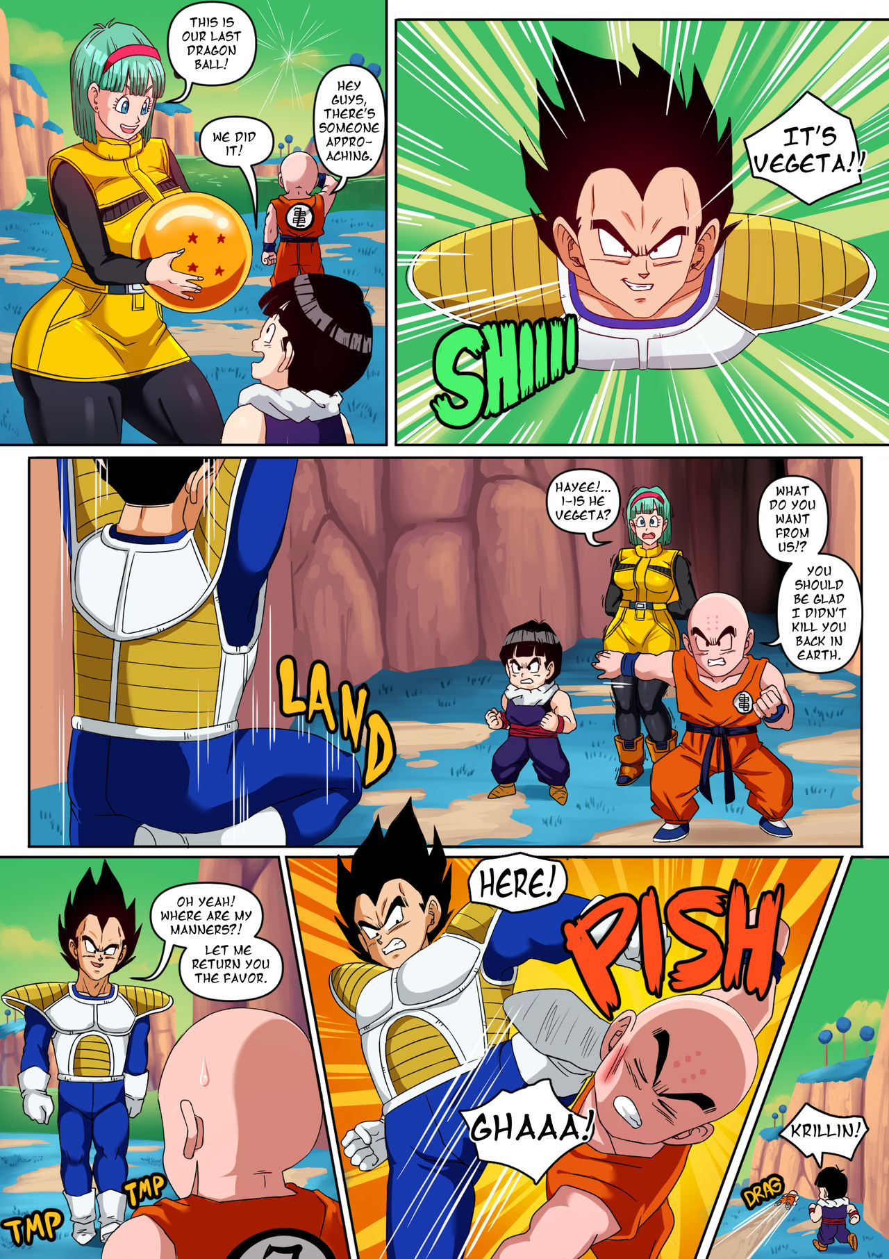 Bulma & Vegeta page 2 full