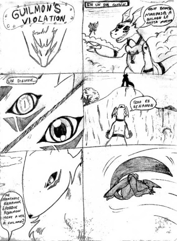 [Ponerdormon] La Violacion de Guilmon [Spanish] cover