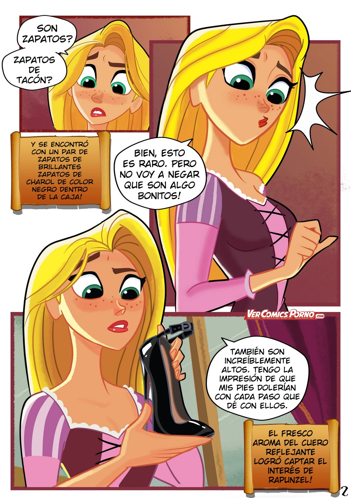 Tangled Comic page 2 full