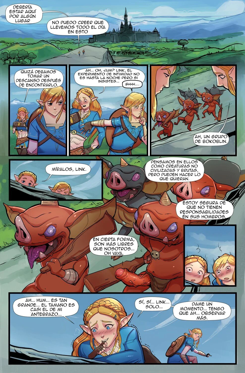 The Legend of Zelda: Breath of Bokoblin Cock page 2 full
