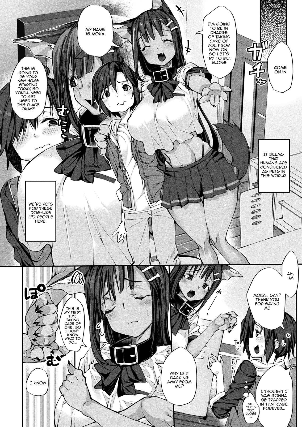 Boku wa Ningen de Pet de, Kitto Kazoku | I'm Going To Be a Dog Girl's Pet page 2 full