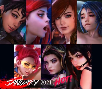 [DemonlordDante] January 2021 (Patreon) cover