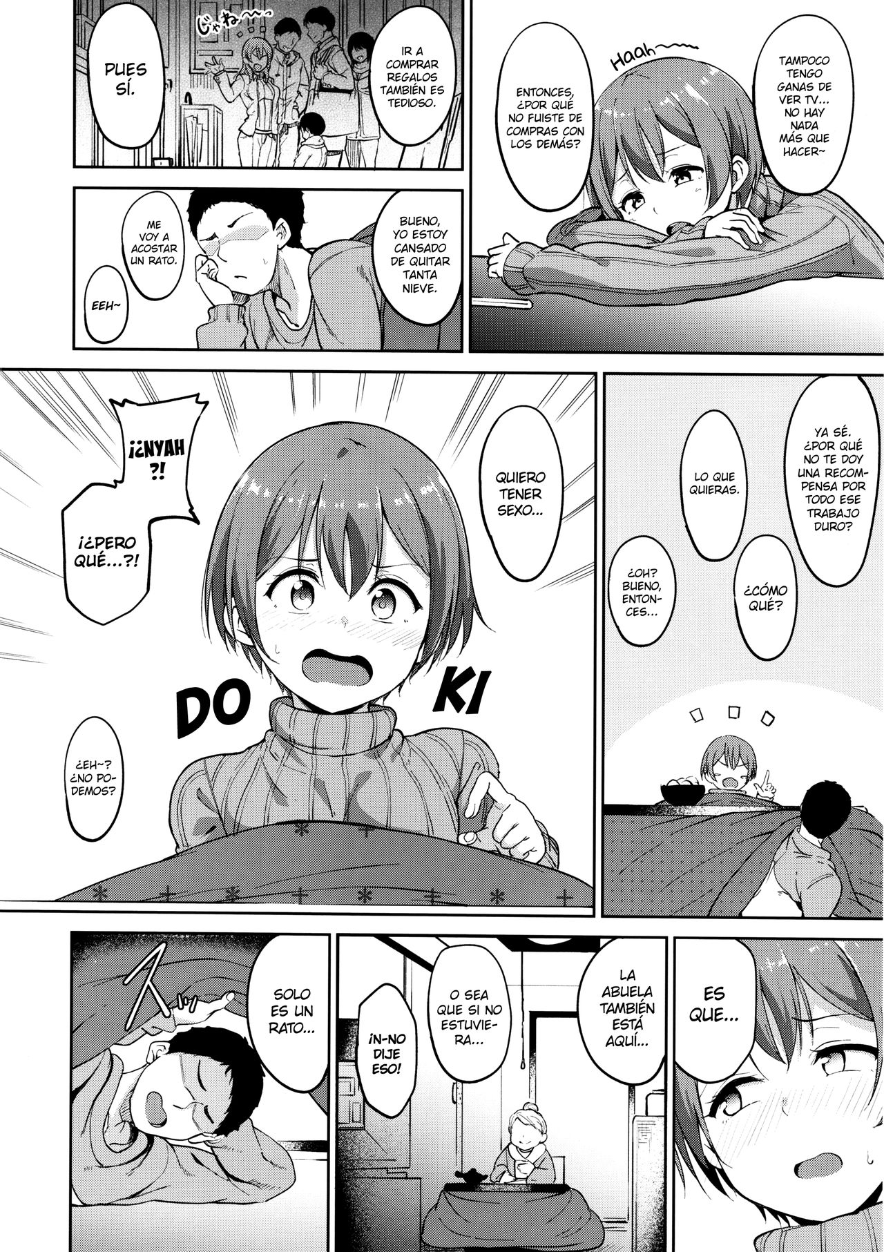 Hoshizora Snow Line page 3 full