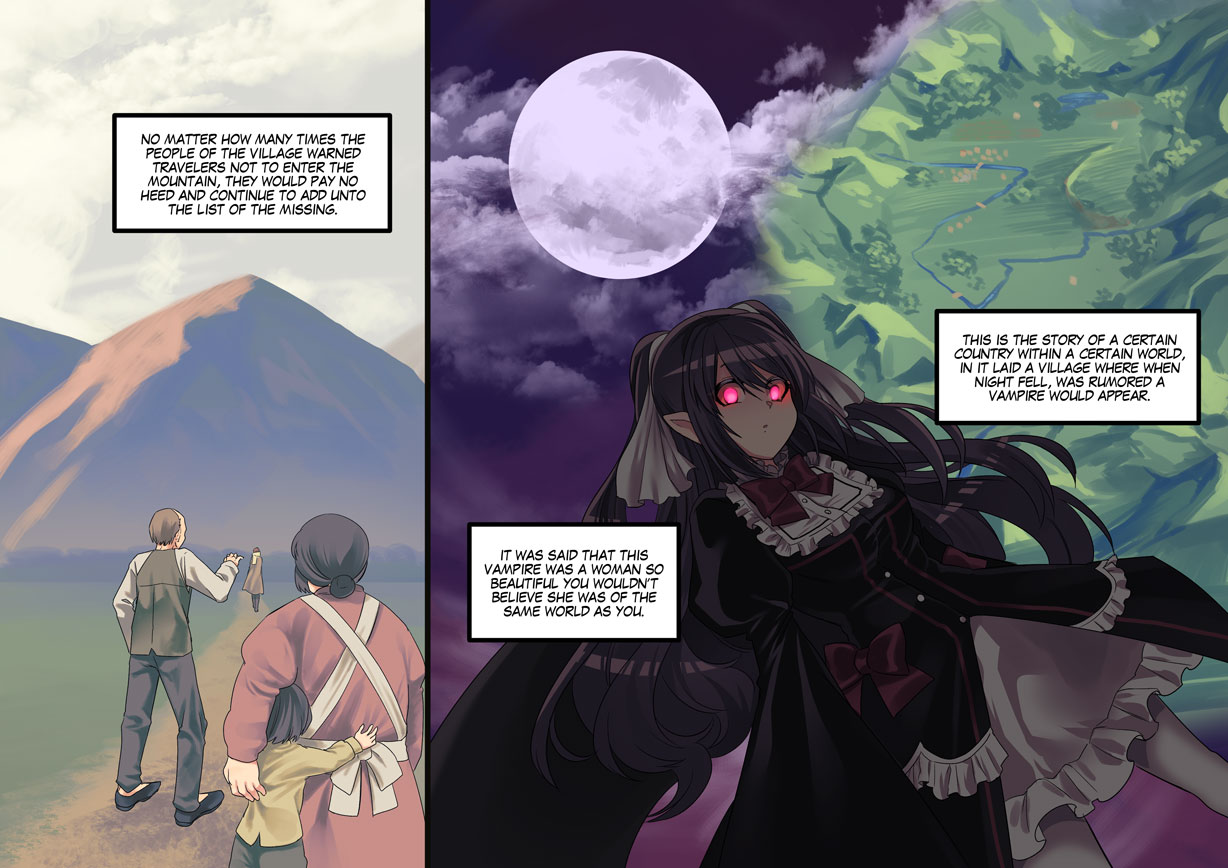 Bishoujo Vampire ni Bonyuu Drink Bar ni Sareru Hanashi | Turned into a Breast Milk Fountain by a Beautiful Vampire page 2 full