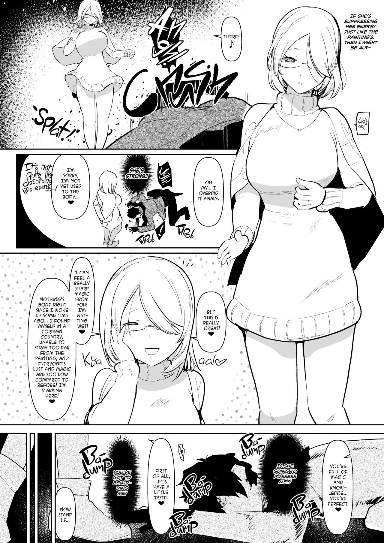 Inma no Futanari Chinpo ni Haiboku Shita Taimashi no Ore wa... | That Time When I, an Exorcist, Lost to Futanari Demon Cock... page 8 full
