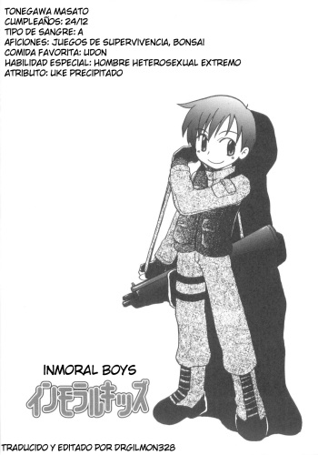 [Takaya Kirigakure] Bienvenido al subterráneo (Inmoral Boys) [Spanish] [DrGilmon328] cover