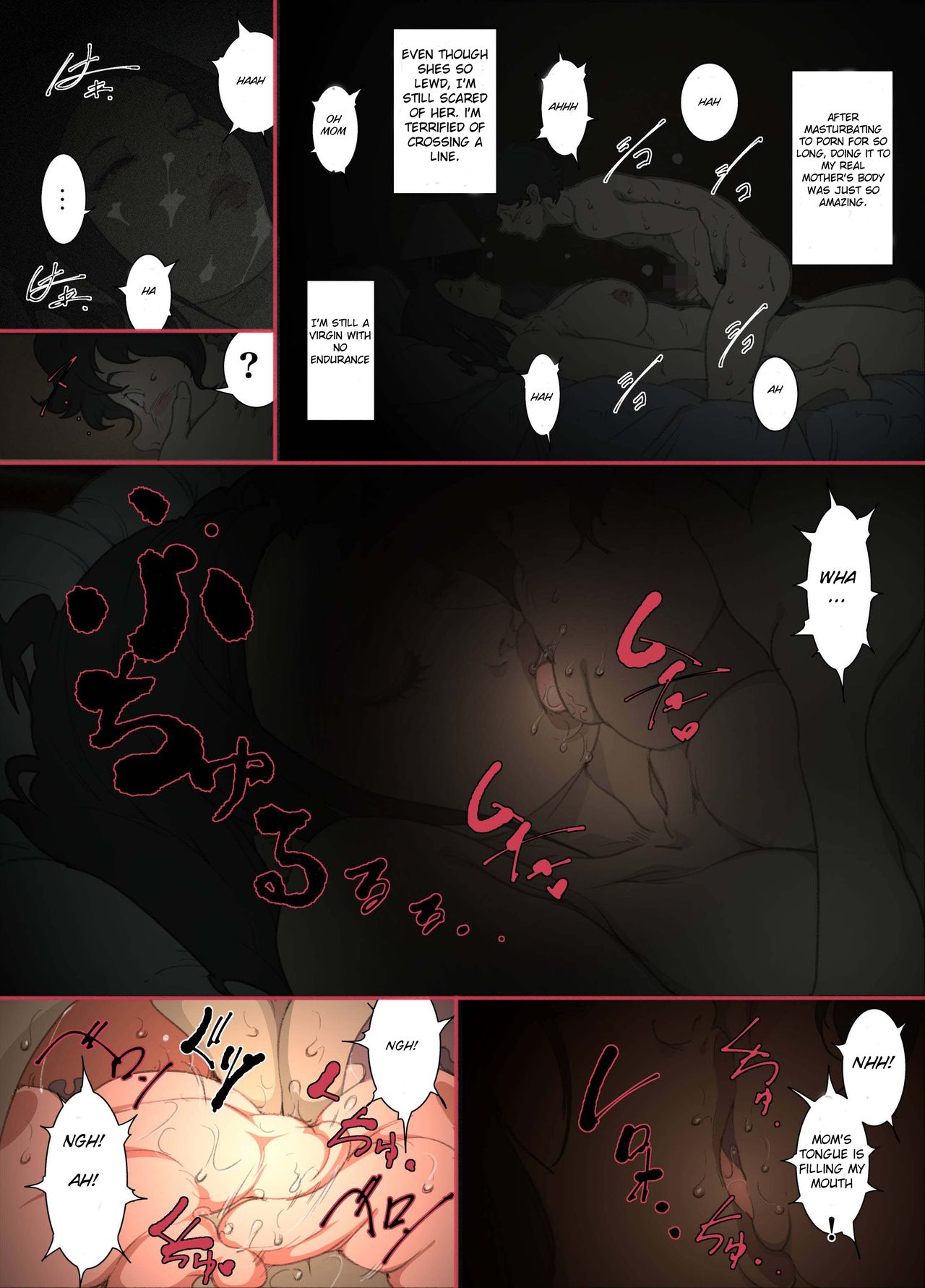 The Tale of a Cold, Helicopter Mother Who Agrees to Act as Her Son's Surrogate Woman to Help Him Focus on Studying! page 12 full
