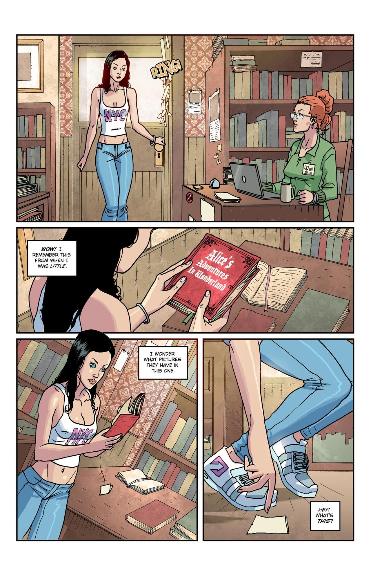 Curse From Wonderland #01 page 3 full