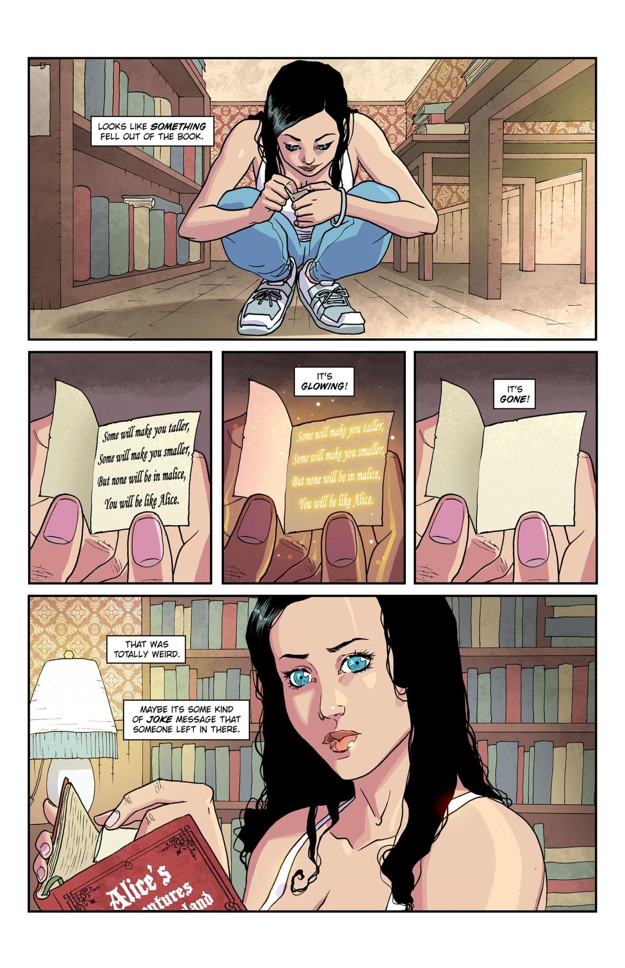 Curse From Wonderland #01 page 4 full